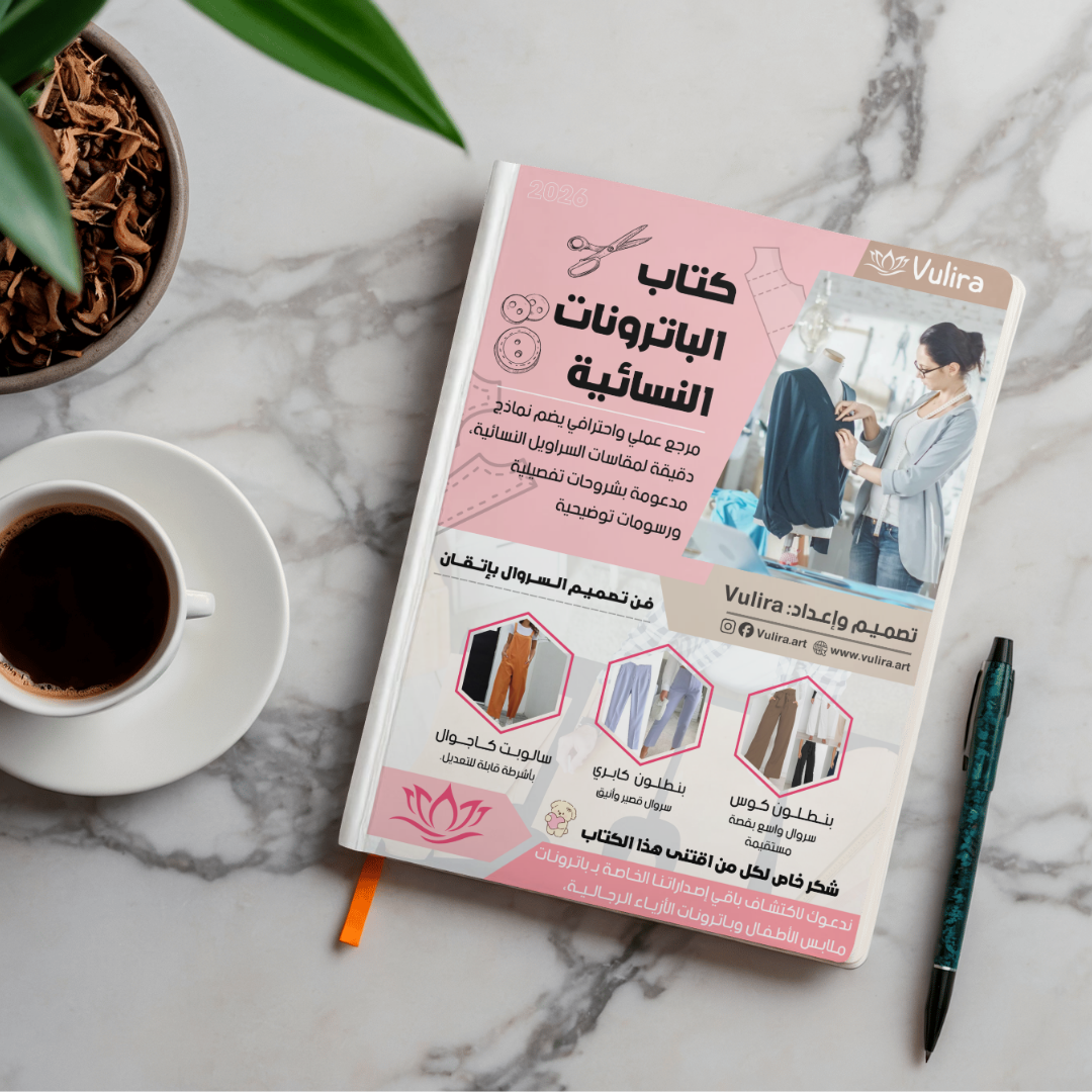 كتاب السروال: باترونات وتفصيل احترافي